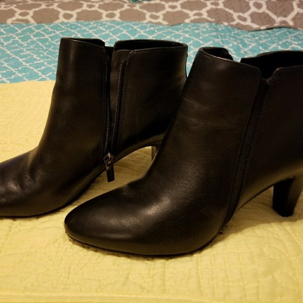 Black booties
